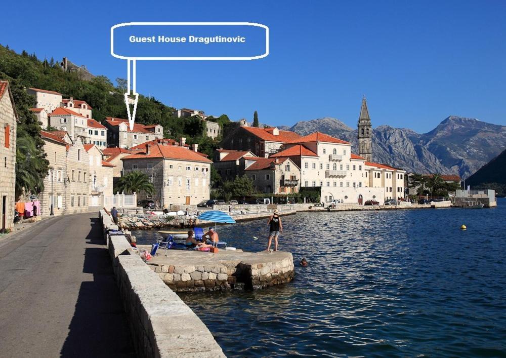 Guest House Dragutinovic Perast Exterior foto