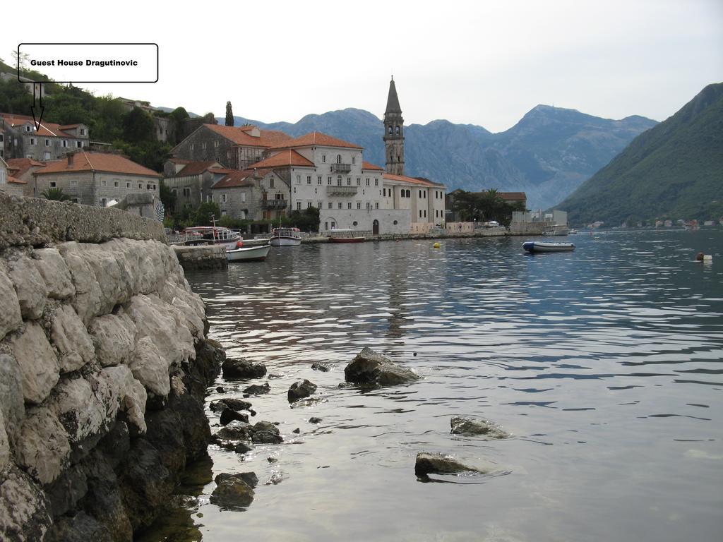 Guest House Dragutinovic Perast Exterior foto